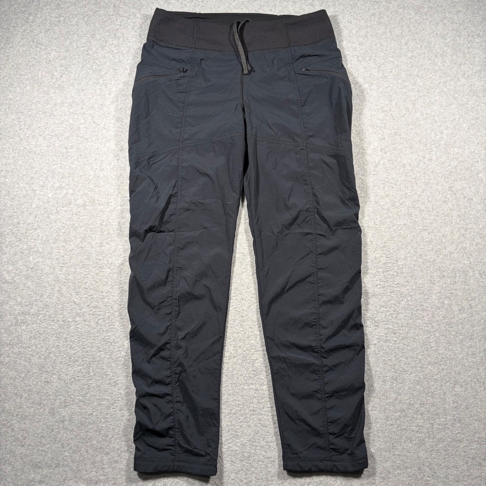prAna Koen Joggers Women Large Dark Navy Regular Fit Hiking Pants (Fits 32x30)